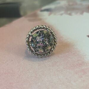 Vintage Silver-Toned Ring